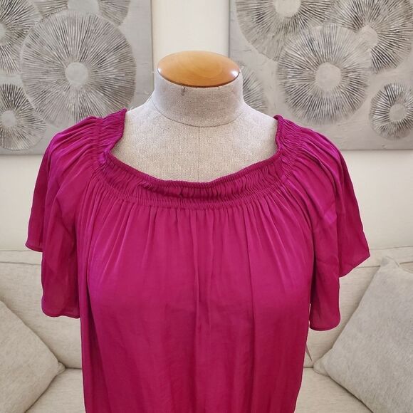 INC International Concepts Smocked Convertible Top - Picture 3 of 11